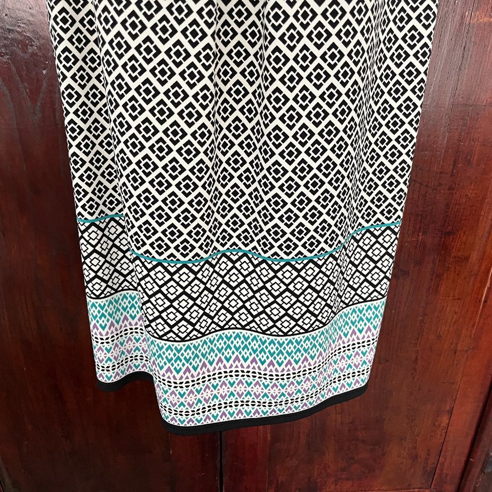 Studio M Fun Patterned Dress - Picture 3 of 7